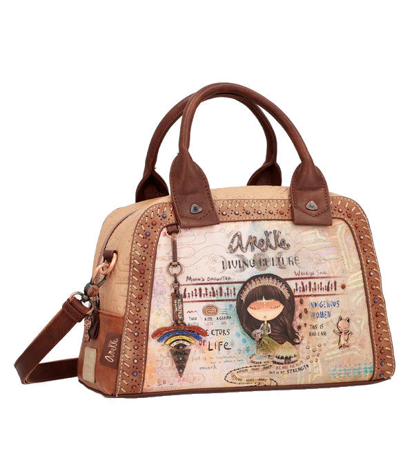 Anekke Menire Double Top Handle Handbag