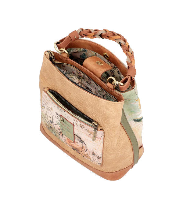 Anekke Amazonia Handbag With Top Handle & Shoulder Strap