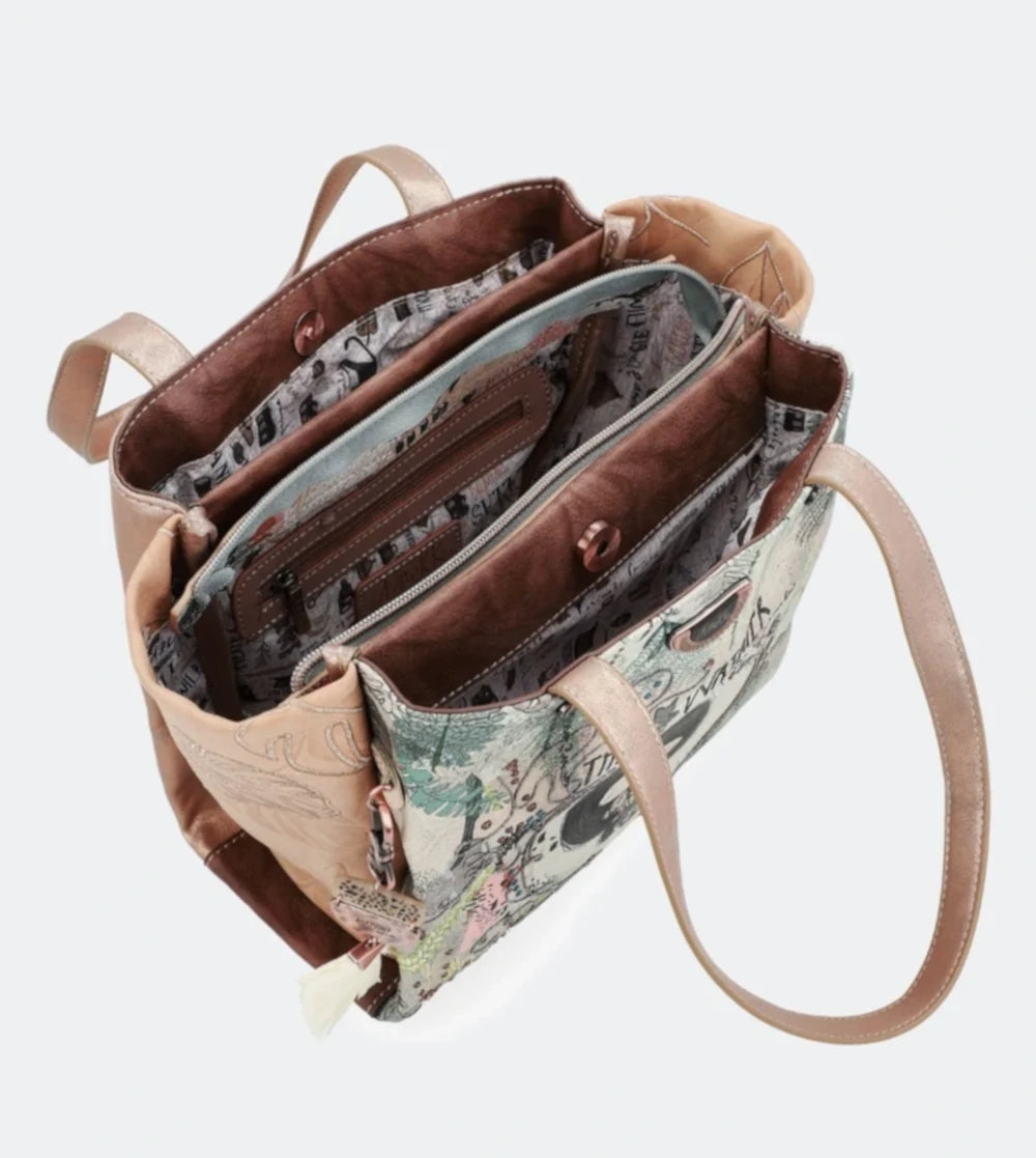 Anekke Jungle Collection Shopper Tote Handbag 30711-77