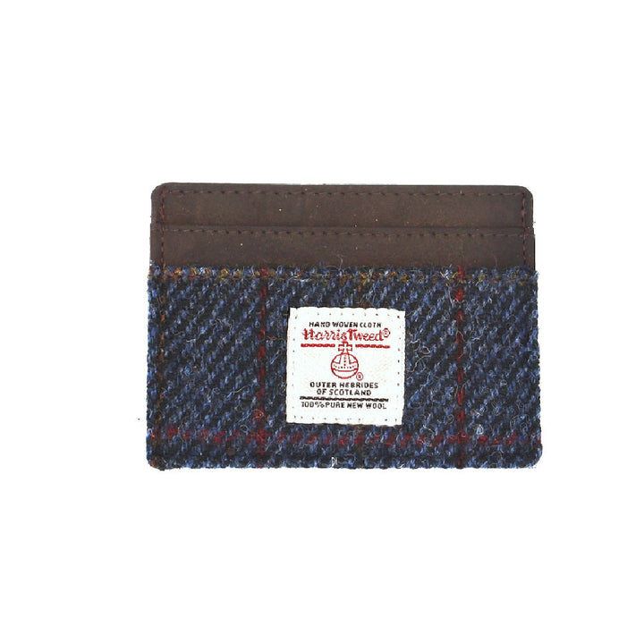 Coll Harris Tweed & Leather Card Holder