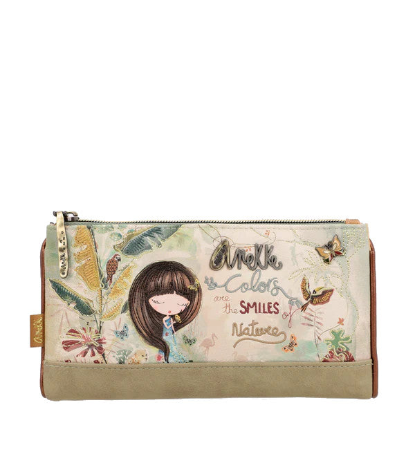 Anekke Amazonia Large Purse With Removable Card Holder