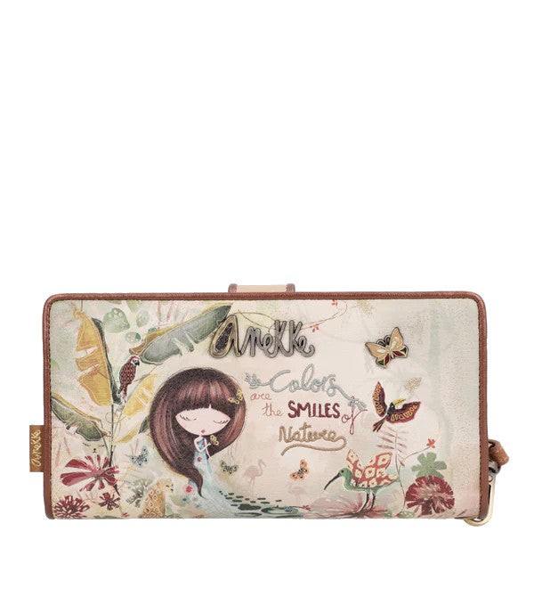 Anekke Amazonia Large Purse With Removable Wrist Strap