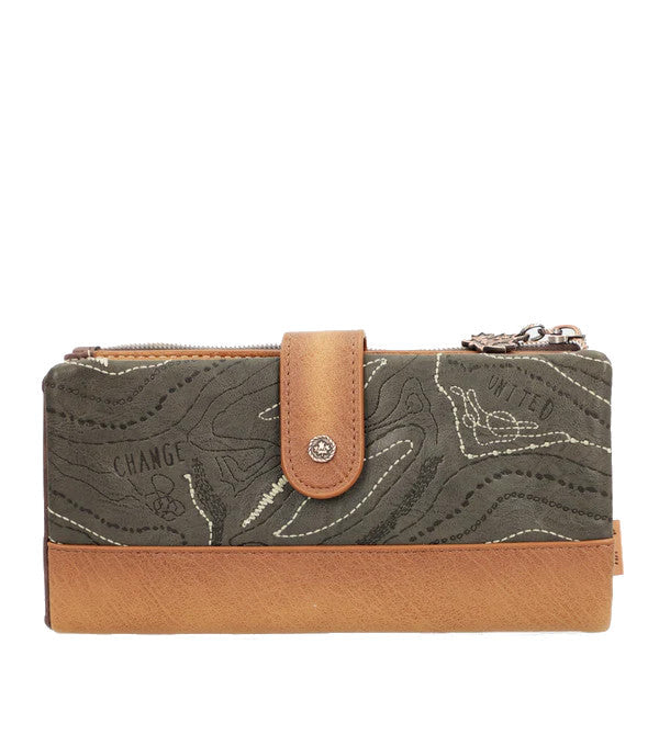 Anekke Forest Large Purse With Removable Wallet