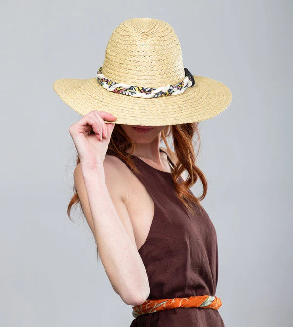 Anekke Natural Raffia Straw Hat