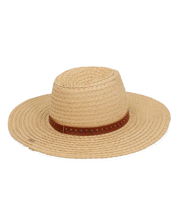 Anekke Toasted Raffia Straw Hat