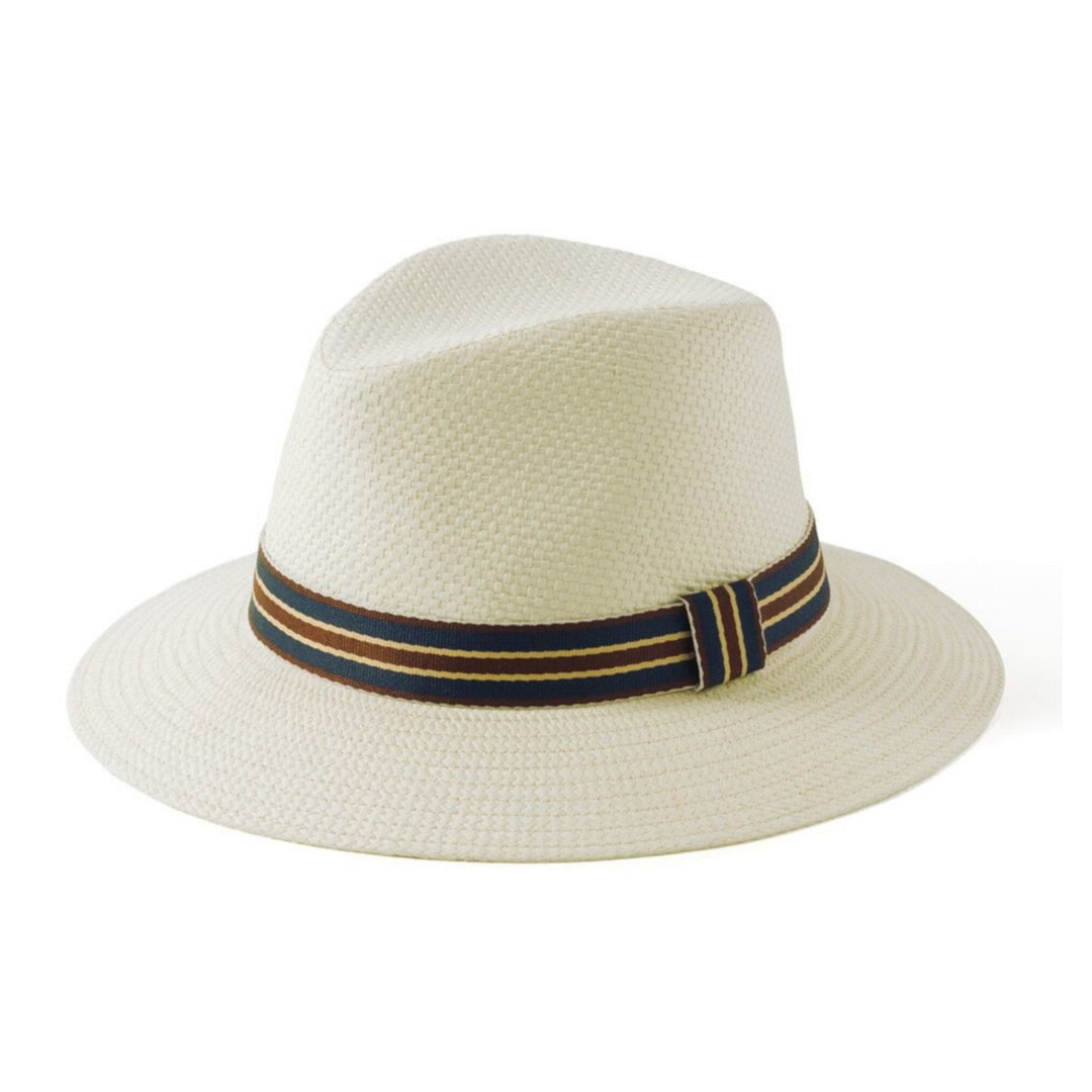 Failsworth Straw Ambassador Safari Fedora Hat