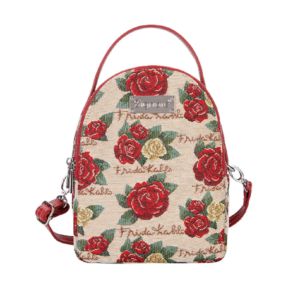 Signare Frida Kahlo Rose Mini Backpack