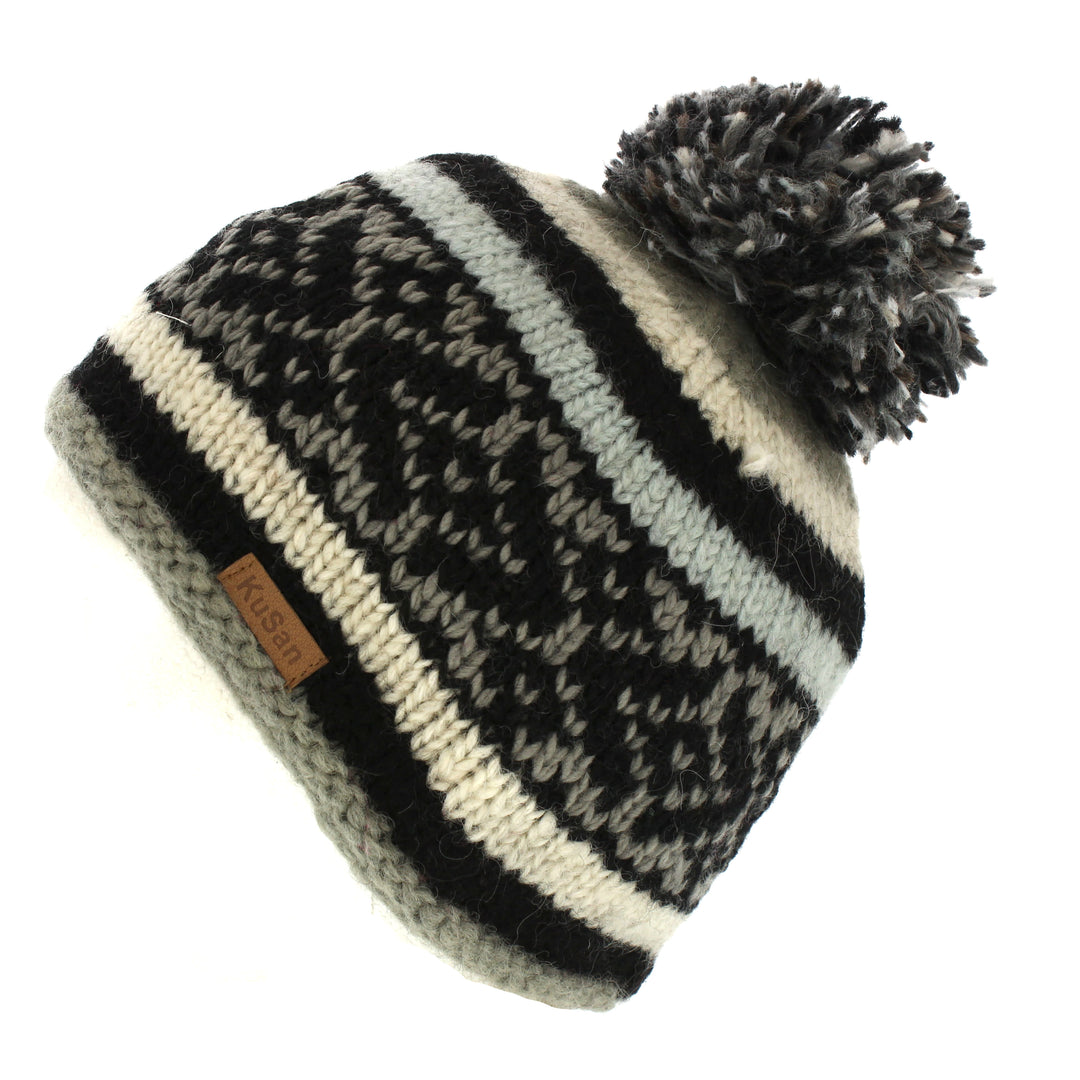 Kusan Knitted Bobble Hat One Size (PK3020-3)