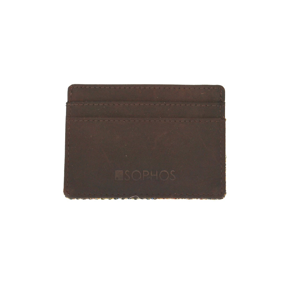 Coll Harris Tweed & Leather Card Holder