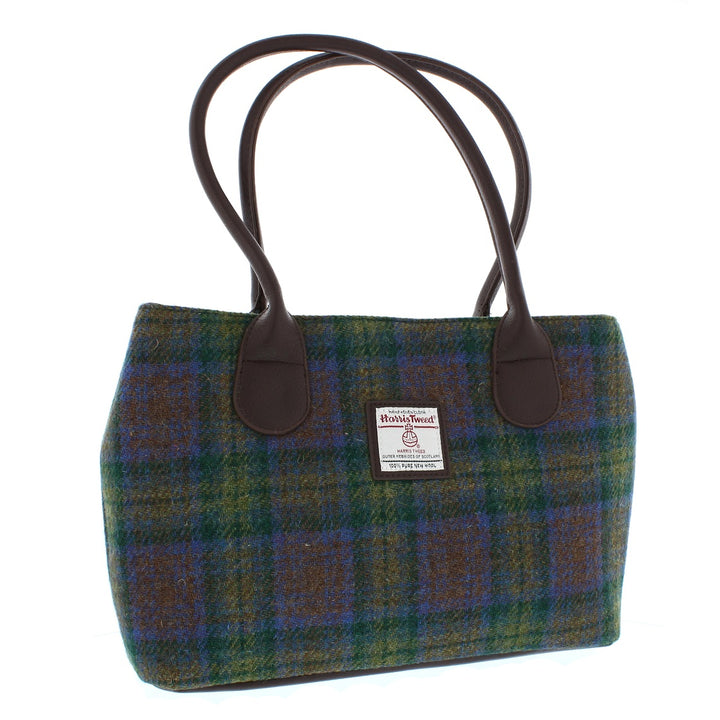 Glen Appin Cassley Harris Tweed Classic Tote Handbag LB1003