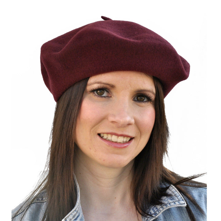 Wool Beret by Whiteley Fischer (C500)