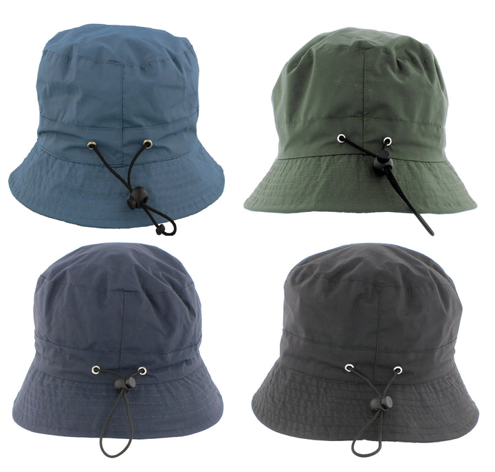 Adjustable Bucket Rain Hat From Whiteley Fischer (C502)