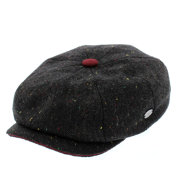 Whiteley Galactic Tweed Bakerboy Cap