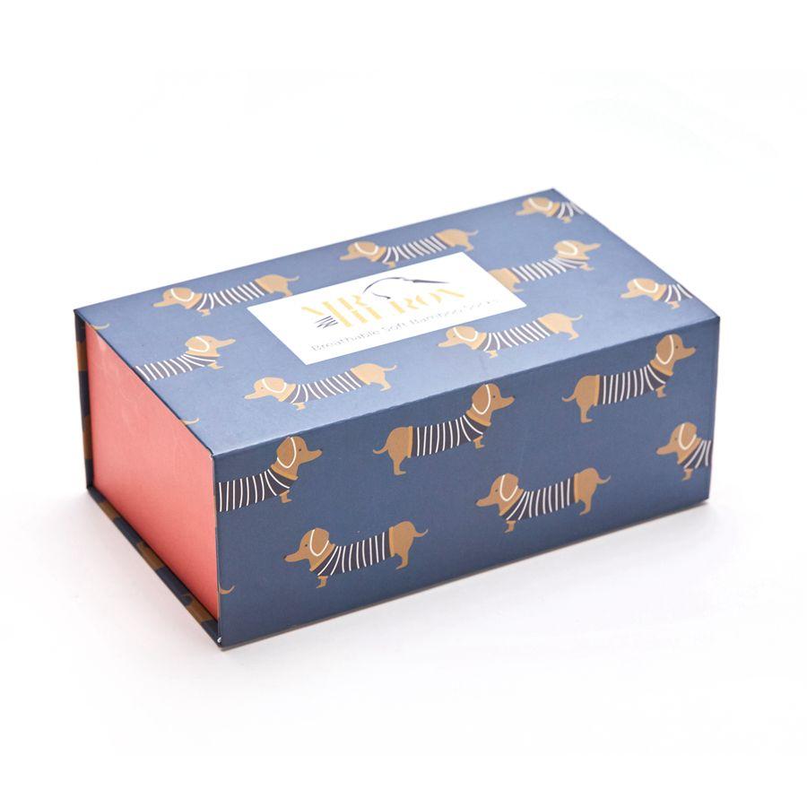 Mr Heron Parisian Pup Socks 3 Pairs Gift Boxed